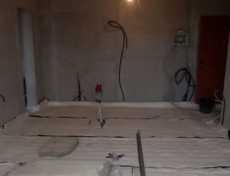 Разводка электрики, сантехники, стяжка пола - пример 8 Разводка электрики, сантехники, стяжка пола - пример 8