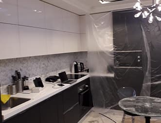 Финишная отделка потолков, полов, стен и установка оборудования - пример 7 Финишная отделка потолков, полов, стен и установка оборудования - пример 7