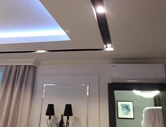 Финишная отделка потолков, полов, стен и установка оборудования - пример 8 Финишная отделка потолков, полов, стен и установка оборудования - пример 8