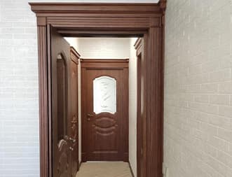 Установка межкомнатных дверей - пример 3 Установка межкомнатных дверей - пример 3