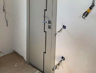 Установка межкомнатных дверей - пример 4 Установка межкомнатных дверей - пример 4