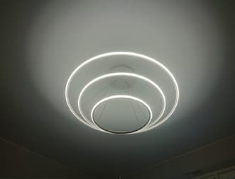 Монтаж натяжных потолков - пример 6 Монтаж натяжных потолков - пример 6