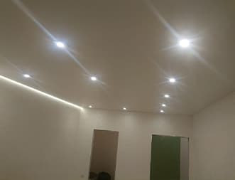 Монтаж натяжных потолков - пример 8 Монтаж натяжных потолков - пример 8