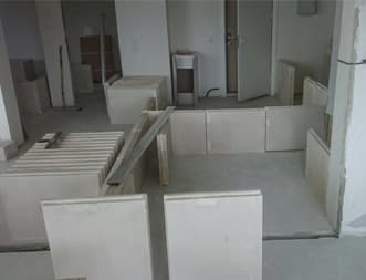 Возведение стен, выравнивание стен - пример 1 Возведение стен, выравнивание стен - пример 1