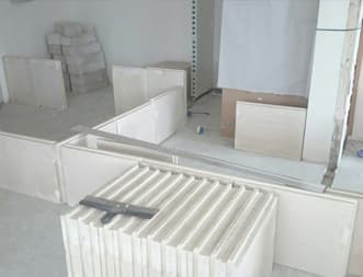 Возведение стен, выравнивание стен - пример 2 Возведение стен, выравнивание стен - пример 2