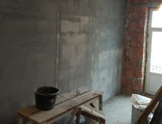 Возведение стен, выравнивание стен - пример 4 Возведение стен, выравнивание стен - пример 4