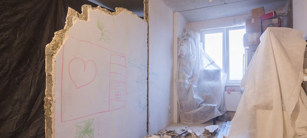Демонтаж межкомнатных перегородок в квартире
